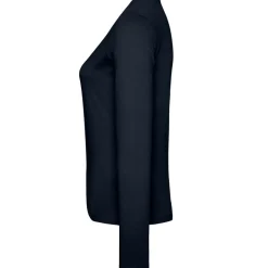 Frauen Rundhals Langarmshirt