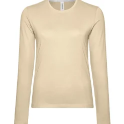 Frauen Rundhals Langarmshirt