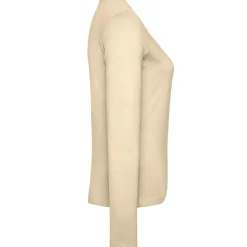 Frauen Rundhals Langarmshirt