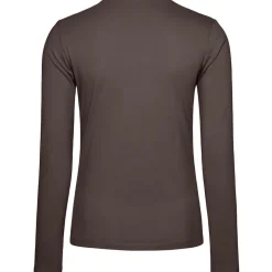 Frauen Rundhals Langarmshirt
