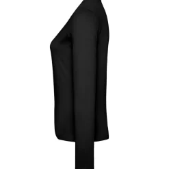 Frauen Rundhals Langarmshirt