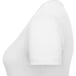 Frauen Slim Fit T-Shirt mit V-Ausschnitt