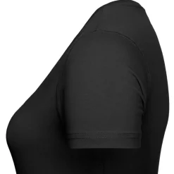 Frauen Slim Fit T-Shirt mit V-Ausschnitt