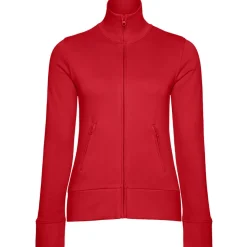 Frauen Sweatjacke Stand-Up Collar
