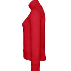 Frauen Sweatjacke Stand-Up Collar