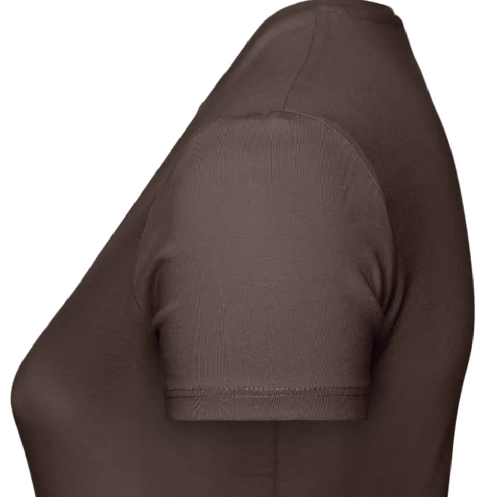 Frauen T-Shirt mit V-Ausschnitt