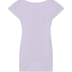 Frauen T-Shirt mit weitem Rundhalsausschnitt