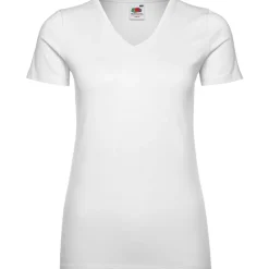 Frauen V-Ausschnitt T-Shirt Valueweight