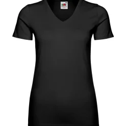 Frauen V-Ausschnitt T-Shirt Valueweight