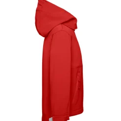 Kinder Kapuzen-Softshell Jacke