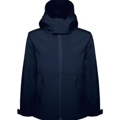 Kinder Kapuzen-Softshell Jacke