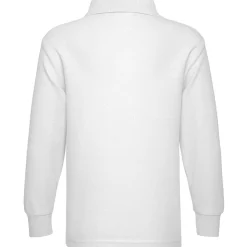 Kinder 65/35 Langarm Poloshirt