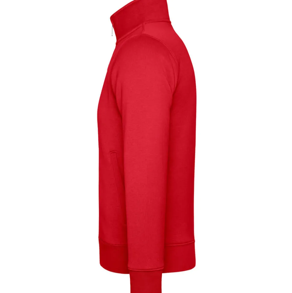 Männer Authentic Sweatjacke in Übergröße