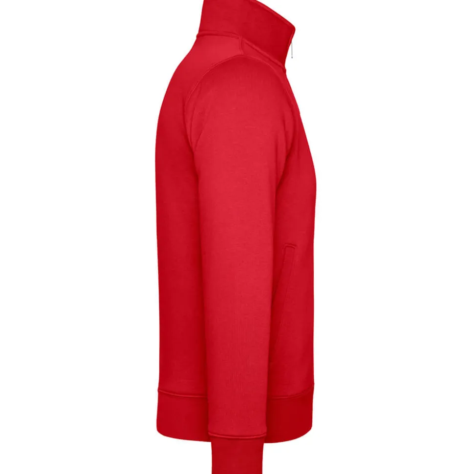 Männer Authentic Sweatjacke in Übergröße