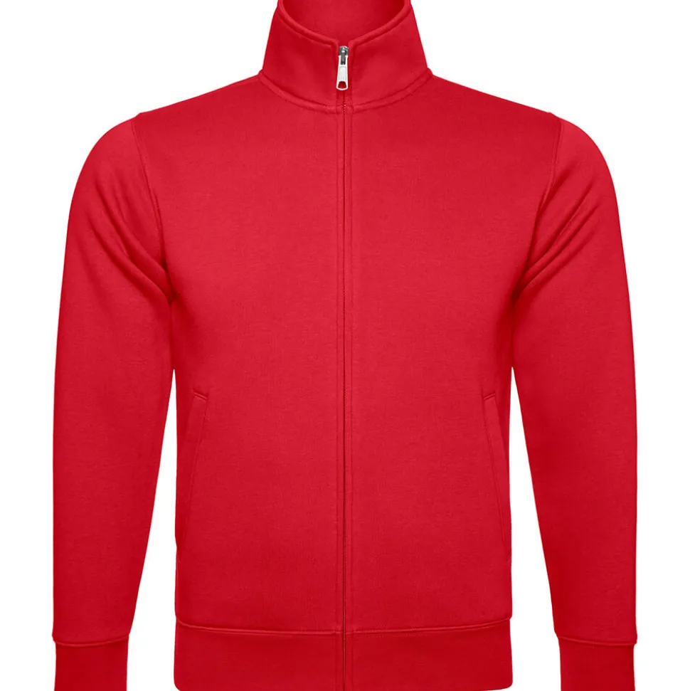Männer Authentic Sweatjacke in Übergröße