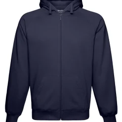 Männer Bio Kapuzensweatjacke Fairtrade in Übergröße