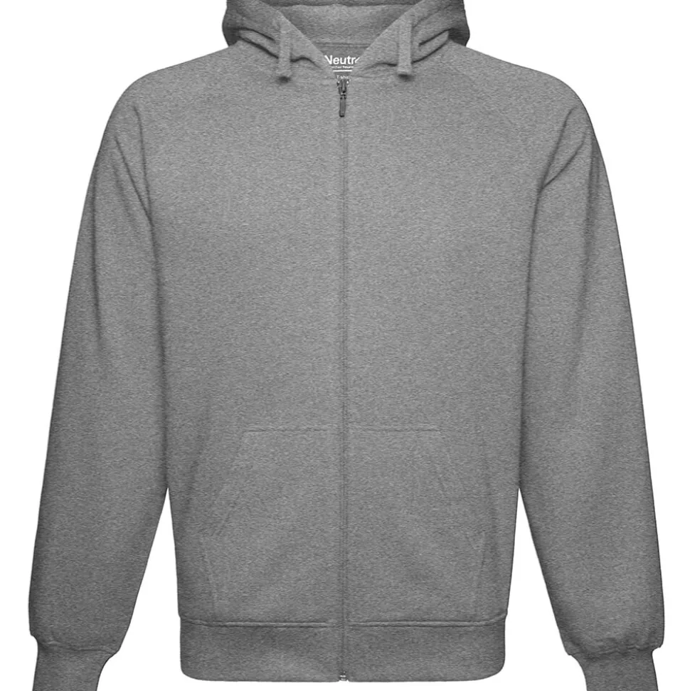Männer Bio Kapuzensweatjacke Fairtrade in Übergröße