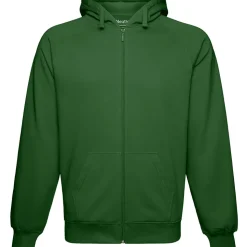 Männer Bio Kapuzensweatjacke Fairtrade in Übergröße