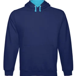 Männer Kontrast Hoodie Varsity