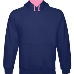 Männer Kontrast Hoodie Varsity