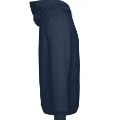 Männer Kontrast Hoodie Varsity