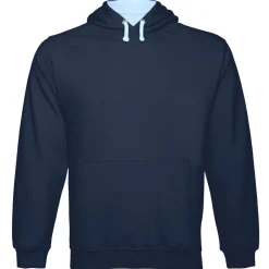 Männer Kontrast Hoodie Varsity