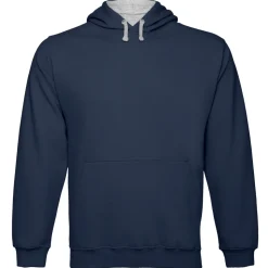 Männer Kontrast Hoodie Varsity