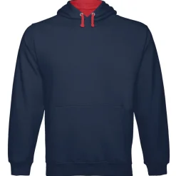 Männer Kontrast Hoodie Varsity