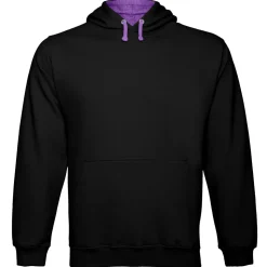 Männer Kontrast Hoodie Varsity