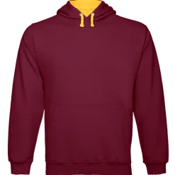 Männer Kontrast Hoodie Varsity