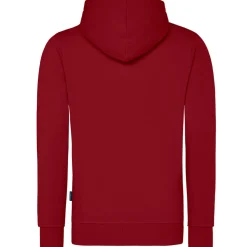 Männer Kontrast Kapuzen-Sweatjacke in Übergröße - Fair4All