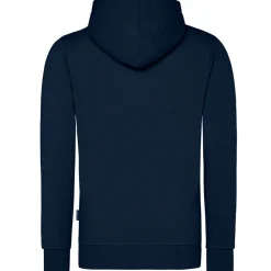 Männer Kontrast Kapuzen-Sweatjacke in Übergröße - Fair4All