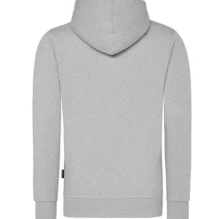 Männer Kontrast Kapuzen-Sweatjacke in Übergröße - Fair4All