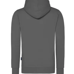 Männer Kontrast Kapuzen-Sweatjacke in Übergröße - Fair4All