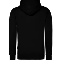 Männer Kontrast Kapuzen-Sweatjacke in Übergröße - Fair4All