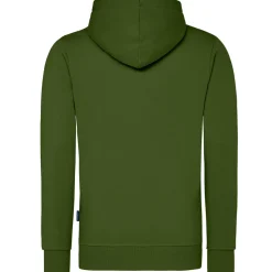 Männer Kontrast Kapuzen-Sweatjacke - Fair4All