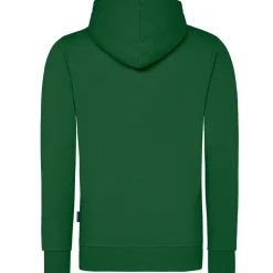 Männer Kontrast Kapuzen-Sweatjacke - Fair4All