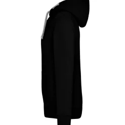 Männer Kontrast Kapuzen-Sweatjacke - Fair4All