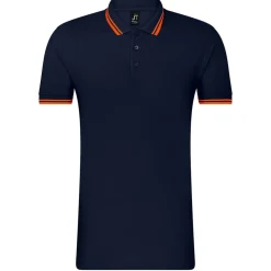 Männer Kontrast Poloshirt Pasadena
