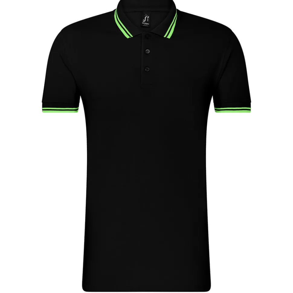 Männer Kontrast Poloshirt Pasadena