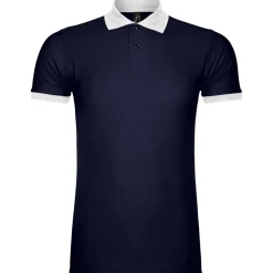 Männer Kontrast Poloshirt Prince