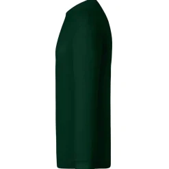 Männer Langarm Fein-Piqué Poloshirt 180