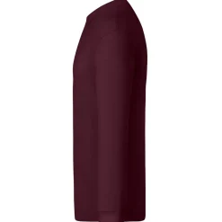 Männer Langarm Fein-Piqué Poloshirt 180