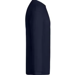 Männer Langarm Fein-Piqué Poloshirt 210