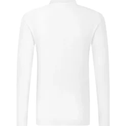 Männer Langarm Piqué Poloshirt ID.001 in Übergröße