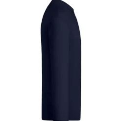 Männer Langarm Piqué Poloshirt ID.001 in Übergröße