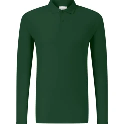 Männer Langarm Piqué Poloshirt ID.001