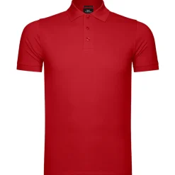 Männer Luxury Stretch Poloshirt in Übergröße