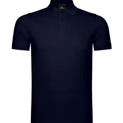 Männer Luxury Stretch Poloshirt in Übergröße