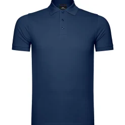 Männer Luxury Stretch Poloshirt in Übergröße
